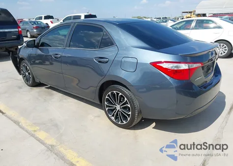 2015 Toyota Corolla S Plus из США, поврежденный, VIN 2T1BURHE9FC312236